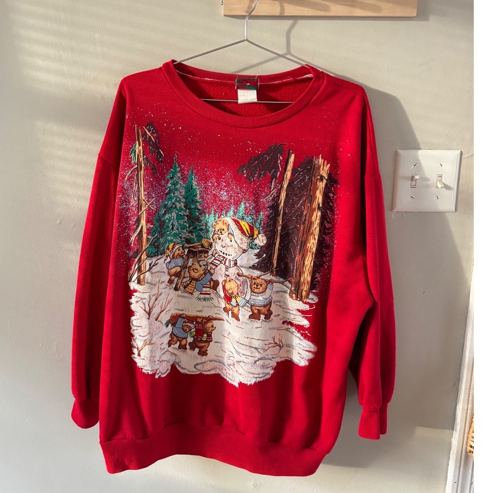 Vintage nutcracker Christmas sweater